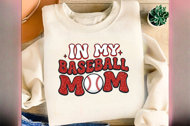 Baseball Mama PNG Sublimation designmaster24 