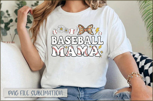 Baseball Mama Sublimation Sublimation Shetara Begum 