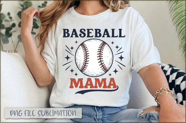 Baseball Mama Sublimation Sublimation Shetara Begum 