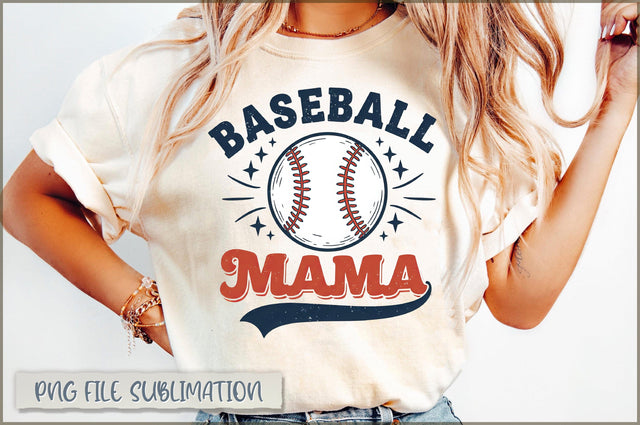Baseball Mama Sublimation Sublimation Shetara Begum 