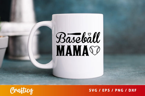 Baseball mama SVG Design SVG Designangry 