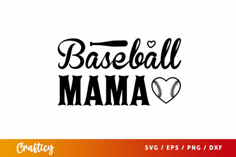 Baseball mama SVG Design SVG Designangry 