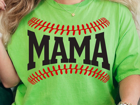 Baseball Mama SVG PNG Trendy Baseball Mom Game Day Shirt Design Play Ball Svg SVG DesignDestine 