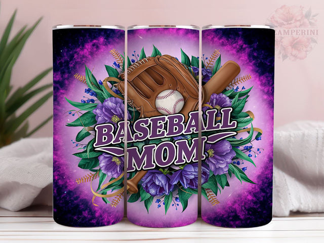 Baseball Mom 20oz Tumbler Wrap PNG, Baseball Lover Tumbler Png, Straight & Tapered Tumbler Wrap, Instant Digital Download Sublimation Li Zamperini 