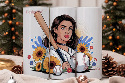 Baseball Mom 20oz Tumbler Wrap Sublimation DesignSVG 