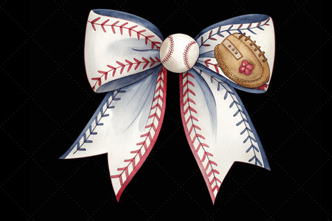 Baseball Mom Coquette Bow Clipart, baseball mom bow, coquette bow clipart, sports team bow, baseball cheer design, digital bow design, mom life bow, team spirit art Sublimation FloridPrintables 