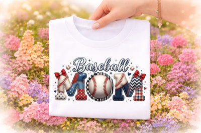 Baseball Mom Coquette Bow PNG Sublimation designmaster24 