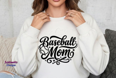Baseball Mom Life SVG SVG Sublimatiz Designs 