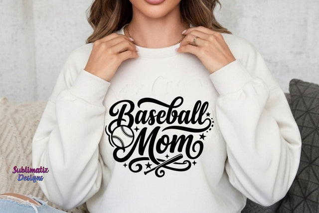 Baseball Mom Life SVG SVG Sublimatiz Designs 
