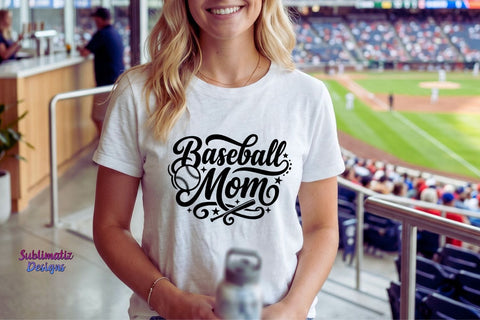 Baseball Mom Life SVG SVG Sublimatiz Designs 