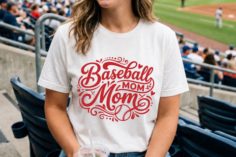 Baseball Mom Quote SVG SVG Sublimatiz Designs 