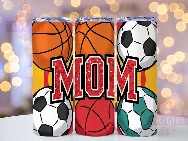 Baseball Mom Sports 20oz Tumbler, Sports Mom Wrap, 20oz Sublimation Wrap, Game Day Cup, Softball Mom Gift, Trendy Baseball Design, Athletic Mom Drinkware Sublimation SvggirlplusArt 