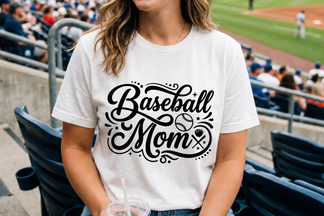 Baseball Mom SVG | Baseball Lover SVG SVG Sublimatiz Designs 