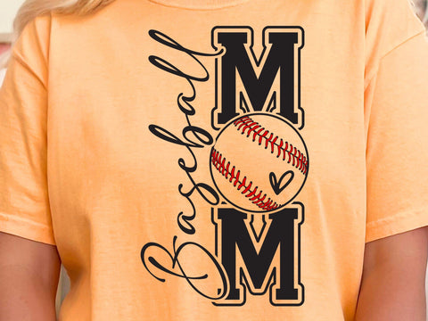 Baseball Mom SVG Baseball Mom PNG Baseball Mom Shirt Design SVG DesignDestine 
