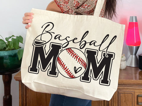 Baseball Mom SVG Baseball Mom PNG Baseball Mom Shirt Design SVG DesignDestine 