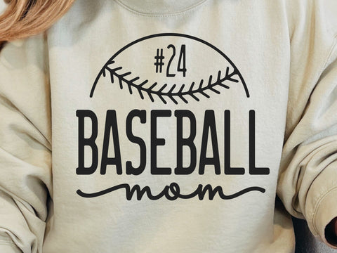 Baseball Mom SVG, Cricut Files, Custom Baseball Svg SVG DesignDestine 