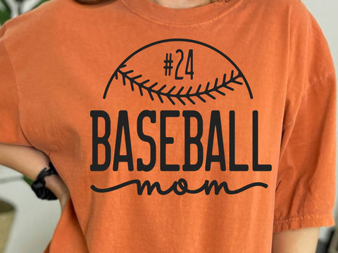 Baseball Mom SVG, Cricut Files, Custom Baseball Svg SVG DesignDestine 