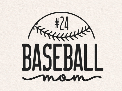 Baseball Mom SVG, Cricut Files, Custom Baseball Svg SVG DesignDestine 