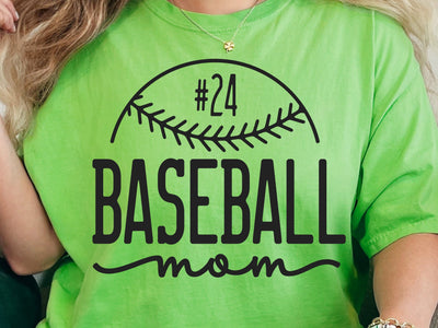 Baseball Mom SVG, Cricut Files, Custom Baseball Svg SVG DesignDestine 