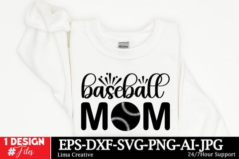 Baseball mom SVG Cut File SVG Insomnia Std 