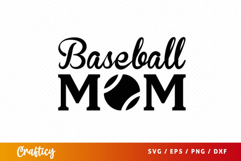 Baseball mom SVG Design SVG Designangry 