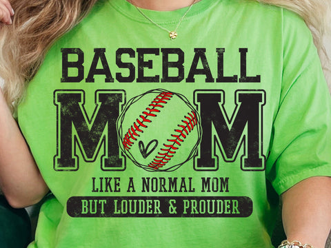 Baseball Mom Svg, Distressed Varsity Svg, Baseball Mom Svg SVG DesignDestine 
