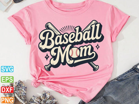Baseball Mom SVG, Mom Life Svg, Sports Mom Svg SVG Creativeart88 