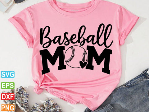 Baseball Mom SVG, Mom Life Svg, Sports Mom Svg SVG Creativeart88 