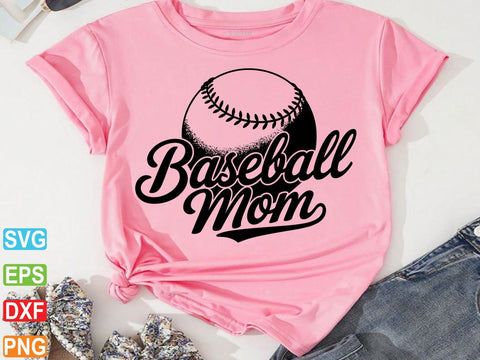 Baseball Mom SVG PNG, Baseball Mom Shirt Svg SVG Creativeart88 