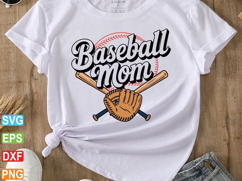 Baseball Mom SVG PNG, Baseball Mom Shirt Svg SVG Creativeart88 