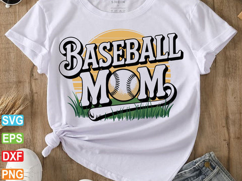 Baseball Mom SVG PNG, Baseball Mom Shirt Svg SVG Creativeart88 