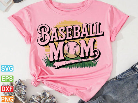 Baseball Mom SVG PNG, Baseball Mom Shirt Svg SVG Creativeart88 
