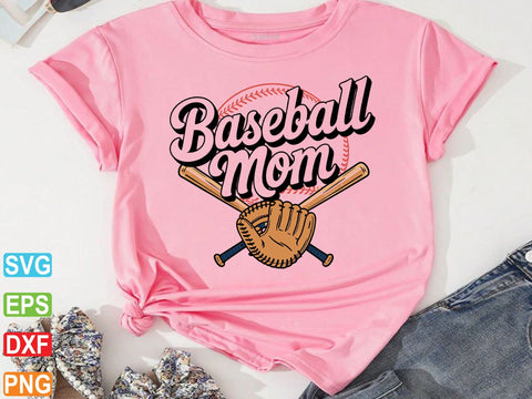 Baseball Mom SVG PNG, Baseball Mom Shirt Svg SVG Creativeart88 