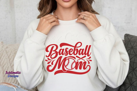 Baseball Mom SVG PNG SVG Sublimatiz Designs 