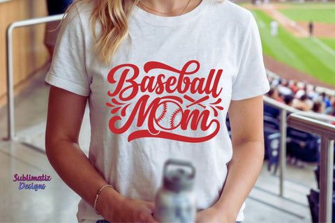 Baseball Mom SVG PNG SVG Sublimatiz Designs 
