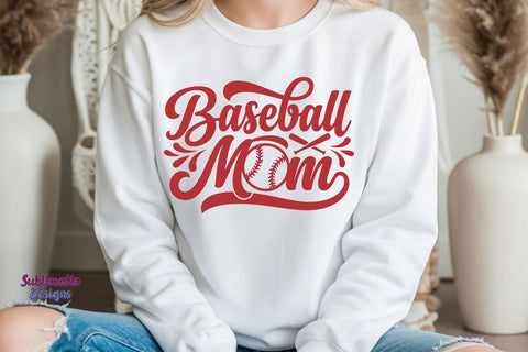 Baseball Mom SVG PNG SVG Sublimatiz Designs 