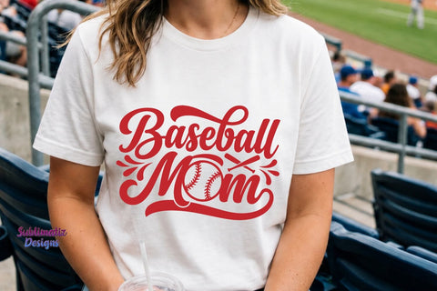 Baseball Mom SVG PNG SVG Sublimatiz Designs 