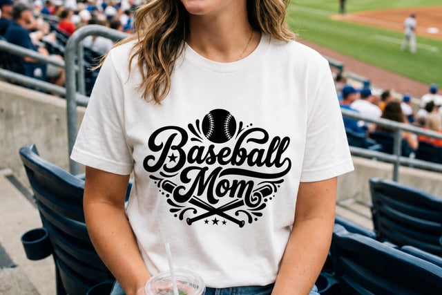 Baseball Mom SVG | Sports Mom Shirt Design SVG SVG Sublimatiz Designs 