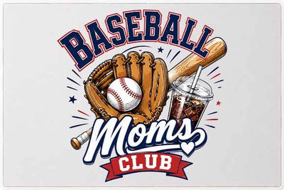 Baseball Moms Club PNG | Baseball Mom Sublimation Digital Download SVG BillahCrafts 
