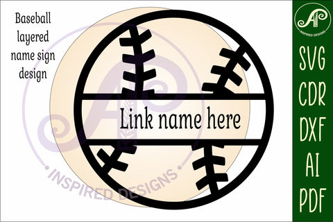 Baseball name wall art sign, SVG personalized SVG APInspireddesigns 