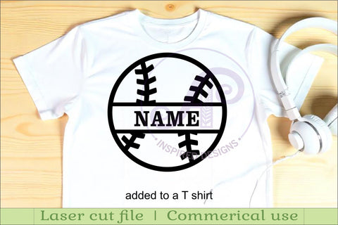 Baseball name wall art sign, SVG personalized SVG APInspireddesigns 