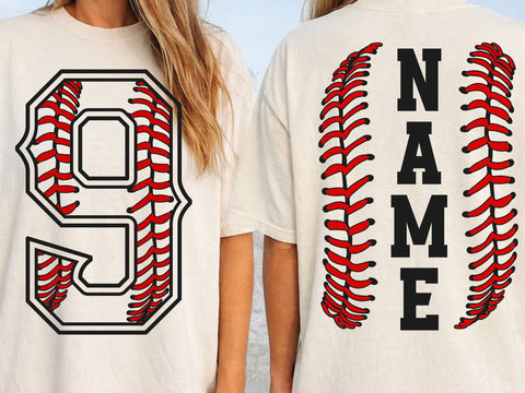 Baseball Numbers, Baseball png, Baseball Stitch, Baseball font png, Baseball Themed Numbers, Numbers that look like baseballs SVG DesignDestine 