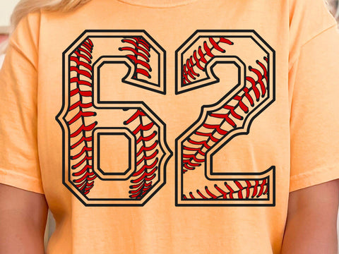 Baseball Numbers, Baseball png, Baseball Stitch, Baseball font png, Baseball Themed Numbers, Numbers that look like baseballs SVG DesignDestine 