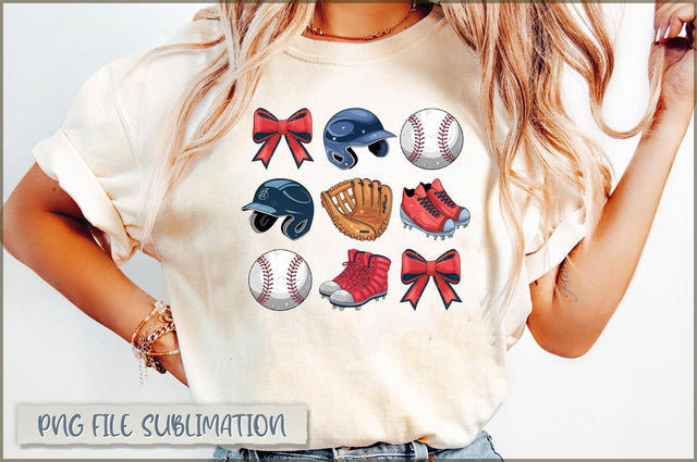 Baseball PNG, Game Day Baseball Coquette Sublimation Shetara Begum 