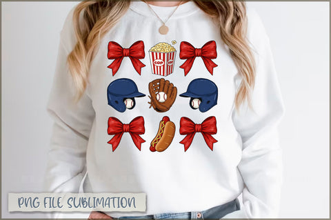 Baseball PNG, Game Day Baseball Coquette Sublimation Shetara Begum 