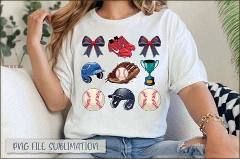 Baseball PNG, Game Day Baseball Coquette Sublimation Shetara Begum 