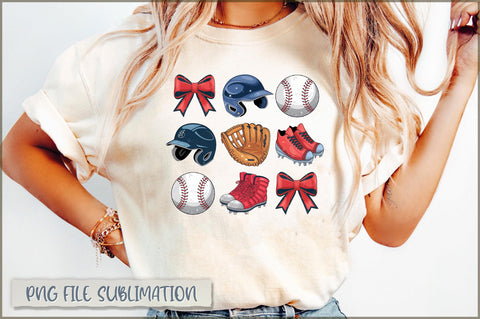 Baseball PNG, Game Day Baseball Coquette Sublimation Shetara Begum 