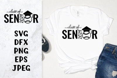 Baseball senior 2024 SVG. Graduation Class of 2024 SVG LaBelezoka 
