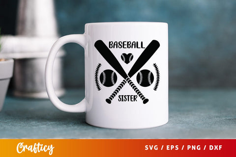 Baseball sister svg Design SVG Designangry 