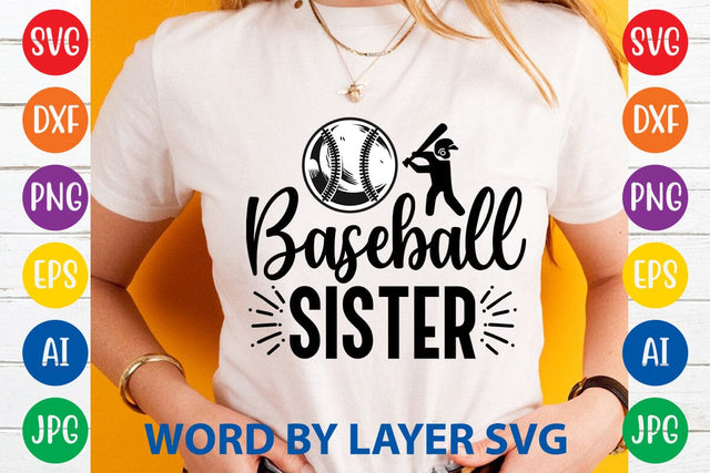 Baseball Sister SVG DESIGN SVG Rafiqul20606 
